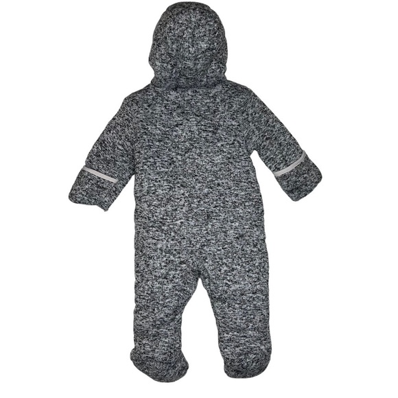 Ben Sherman Infant Snowsuit Sweater Fleece Lined Winter Pram Suit Size 6-9 Month - Picture 2 of 12